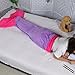 Maidream Mermaid Tail Blanket Upgraded Double-Layered Soft Cozy Fleece Warm Sleeping Bag with Necklace Gift for Kids and Teens(Ages 3-12) (Purple/Rose Red)