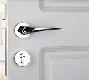 WANDOM Cerradura de la puerta cerradura de puerta interior americana