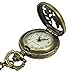 Carrie Hughes Mens Vintage Rome Mechanical Pocket Watch with Chain in Box CHPW01
