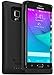 PowerBear Samsung Galaxy Note Edge Battery Case [4000mAh] High Capacity External Battery Charger for Note Edge (Up to 130% Extra Battery) - BLACK [24 Month Warranty & Screen Protector Included]