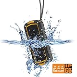 2Twelve Outdoor Wireless Bluetooth Speaker – Lightweight, Compact, Portable Sound System – Built-In Microphone for Calls – Crystal Clear Treble, Deep Bass – Water, Dust & Shock Resistant