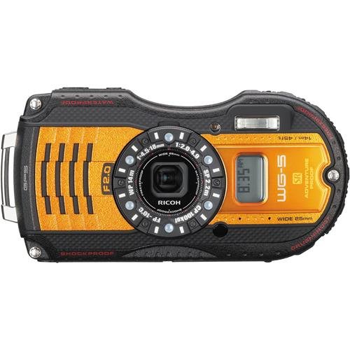 Ricoh-WG5-GPS-Digital-Camera-16MP-4x-Optical-Zoom-3-LCD-Display-Shake-Reduction-Waterproof--Shockproof-Full-HD