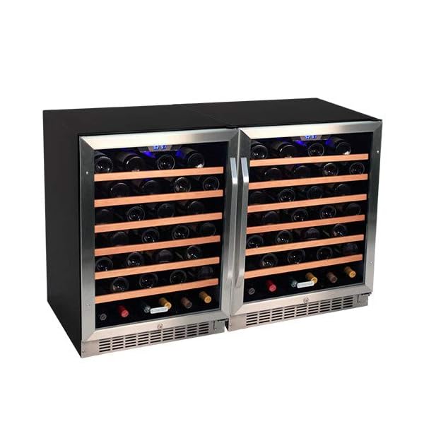 Edgestar-106-Bottle-Built-In-Side-by-Side-Wine-Cooler