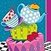 Mad Hatter Tea Party Deluxe Party Pack Serves 16 Plates Cups Napkins & Tablecloth