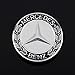 Ycsm 4 Pcs 75mm Black Wheel Cover Hub Center Caps For Apply to Mercedes-Benz (Alternatives)