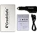 CrashSafe 6-in-1 Car Safety Device w/Emergency Window Glass Breaker Tool - Seat Belt Cutter - 2200 mAh Power Bank, 2-Mode Flashlight, Red Emergency Beacon, USB Car Charger (1)