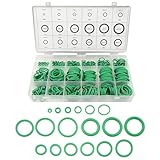 XLX 279Pcs 18 Sizes Rubber O-Ring Gasket Silicone Sealing Repair Box Washer Seal Assortment Set for Plumbing Automotive General Repair