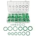 XLX 279Pcs 18 Sizes Rubber O-Ring Gasket Silicone Sealing Repair Box Washer Seal Assortment Set for Plumbing Automotive General Repair