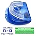 Complete Snoring Solution - 5 in 1 - Snore Mouthpiece, 4 Sets Nasal Dilators, Chin Strap, Sleeping Mask & Ear Plugs - Stop Snoring & Teeth Grinding with Anti Snoring Devices - Snore aid by DAN n RAK