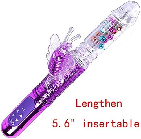 36 Powerful Mode Speed Wand - Thrusting Rotating Viberate - 100% Body Safe Silicone