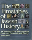The Timetables of Jewish History: A Chronology of the Most Important People and Events in Jewish His by