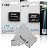 (2 Pack) EN-EL12 Battery for NIKON Coolpix AW100 AW110 AW120 S9900 S9700 S9500 S9300 S9200 S9100 S8200 S8100 S6300 P330