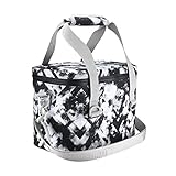 Homitt Soft Cooler Bag Insulated Soft Sided Cooler Hard Liner Heavy Duty Waterproof TPU Material Taking Lunch, Camping, Sea Fishing, Trip to Beach, Picnic, etc.
