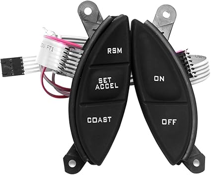 Amazon Com Steering Wheel Mounted Cruise Control Switch Button Kit Replacement Fit For Ford 1998 03 Ranger 01 05 Explorer Sport Trac F150 Mercury Mountaineer Mazda 000 F87z9c8bb Black Industrial Scientific