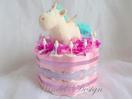 unicorn nappy cake
