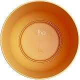 elho Jazz Round 23cm Flower Pot Indoor 100% Recycled Plastic Yellow view 4