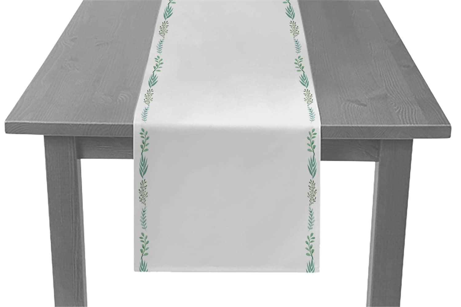 Folat 66957 Table Runner 240 x 35 cm Nature White