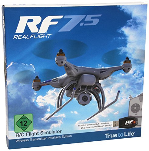 Great Planes RealFlight GPMZ4534 RealFlight 7.5 Wireless Interface Edition Toy by Great Planes RealFlight