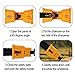 Chainsaw Sharpener,IELECMG Chainsaw Teeth Sharpener Work Sharp Chain Saw Sharpener Chain Saw Blade Sharpener (Only Fit Chainsaw Bar with 2 Holes)