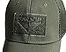 Active Duty Gear Condor Flex Mesh Cap (OD Green) + PVC Flag & Warrior Patch, Highly Breathable Fitted Tactical Operator Hat (S/M)