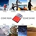Emergency Blankets PE Quiet Blankets (4-Pack) Foil Space Blanket Heat Sheets for Outdoor Hiking Survival Marathons or First Aid Bug Out & Outdoor Survival Gear, More Durable & No Noise Like Mylarthumb 2
