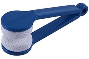 Peeps Glass Cleaner,Portable Spectacles Cleaner Brush Cleaning Tools - Lightweight Glasses Lens Cleaning Clip Tool Eyeglass W