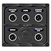 Bandc-Marine-Grade-Boat-5-Way-Toggle-Switch-Panel-with-12v-Power-Outlet-Socket