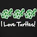 Kim Richards - I Love Turtles! Women's T-Shirt by Spreadshirt