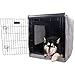 Petsfit Extra Side Door For 5000 Crate Polyester Crate Cover for 42 Inches Wire Crates,Two Doorsthumb 3