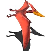 JQWW Pteranodon Figurine 9.2" Realistic Flying Dinosaur Toy for Kids | Prehistoric reptile model for educational play, party decorations and cake toppers. Safe, durable gift for ages 3 and up.