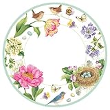 Paper Plates Dinner Plates Party Supplies Spring Sketchbook 10.75