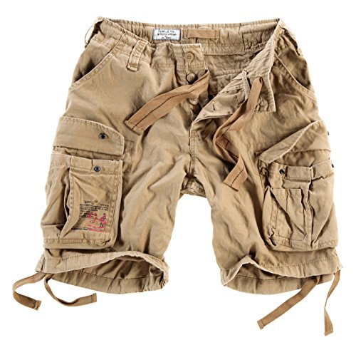 surplus airborne mens cargo shorts