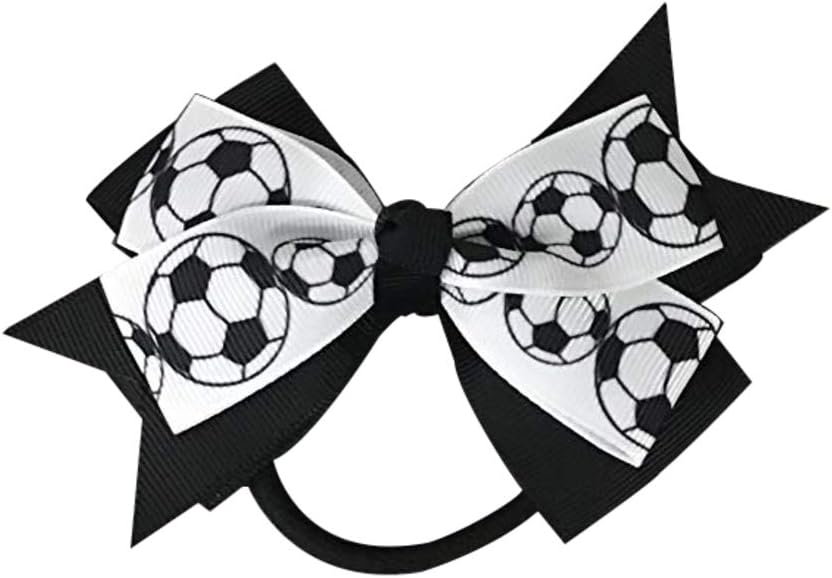 Soccer Hair Accessories Soccer Hair Bows Soccer Bow For Girls