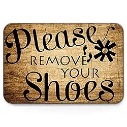 T&H XHome Please Remove Your Shoes Indoor
