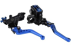 Adjustable Brake Levers, Universal Motorcycle Brake Master Cylinder, 7-8 inch Reservoir Levers, Easy Installation, for Daily 