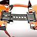 Rongbenyuan Crampon Traction Device Strap Type Crampons Ski Belt High Altitude Hiking Slip-Resistant 14 Teeth Mountaineering