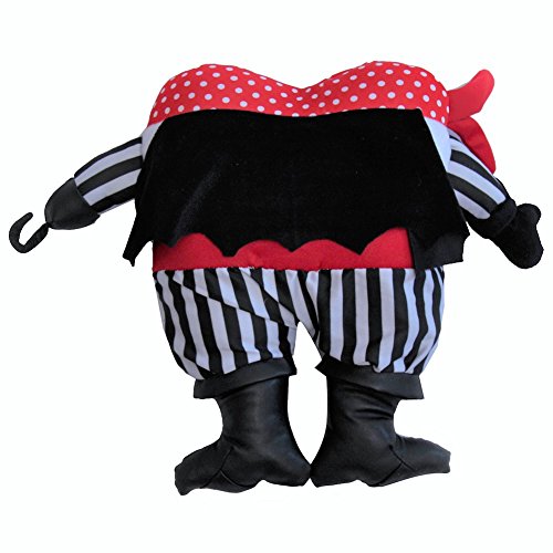 Snuggle Stuffs Plush Pirate Booty Tooth Fairy Pillow With Pocket