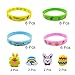 Kids Silicone Bracelets, WEST BAY 32Pcs Rubber Wristbands 8Pcs Halloween Birthday Party Festival Silicone Ring for Kids