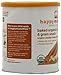 Happy Baby Organic Superfood Munchies Baked Cheese & Grain Snacks, Carrot & Cheddar, 1.63 Ounce (Pack of 6)