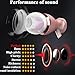 Earphones,TRONOE Sport In Ear Headphones Earbuds Heaphones Headset Earphones with 3.5mm Metal Housing Magnetic Best Wired Bass Stereo Headset Built-in Mic/Hands-free/Volume Control. (Golden-Ponk)