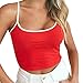 GONKOMA Womens Casual Slim Sleeveless Fitness Vest Tank Cami Blouse Crop Top