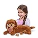 Puppy Surprise Magic Mommy Surprise Animated Plush Toy, Brown