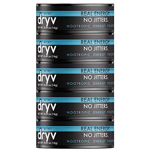 Dryv Energy Pouches 5 Pack Mint Pouches Pricepulse