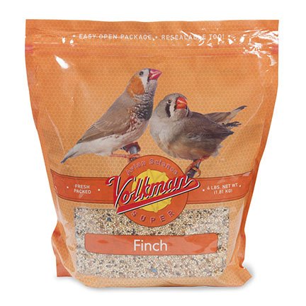Volkman Seed Avian Science Super Finch Nutritionally Balanced Diet Food 4 lbs