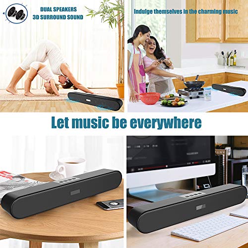 6 LENRUE+Soundbar+Bluetooth+Projector+Smartphones