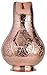 CopperBull Heavy Gauge 100% Pure Solid Hammered Copper Moscow Mule Water Pitcher, 70 fl. Oz (Engraved Copper)