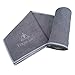 Yoga Jaci Yoga Mat Towel - Hand Towel - Combo Set - Non Slip and Skidless - Sweat Absorbent - Perfect for Bikram, Hot Yoga