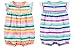 Carter's Baby Girls' 2-Pack Snap up Romper (6 Months, Stripes 2-pack)