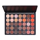 Eyeshadow Palette, Makeup Palette Glitter Matte Eyeshadow 35 Colors Highly Pigmented by ETEREAUTY