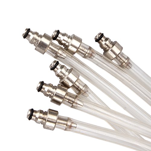 Diesel Injector Flow Test Tool Kit 24 pcs Common Rail Adaptor Fuel Tester Set From Dromedary - Thumbnail 4